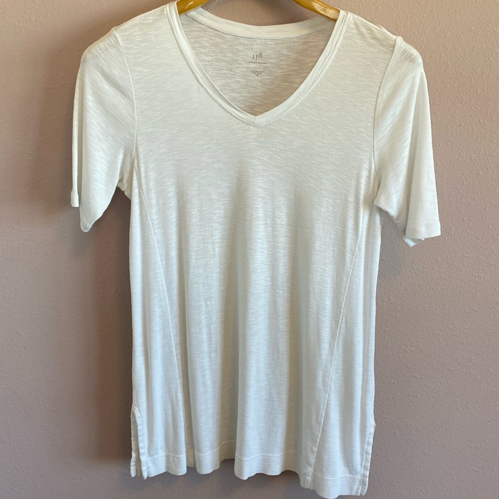 J Jill pima elbow sleeve tunic, size M